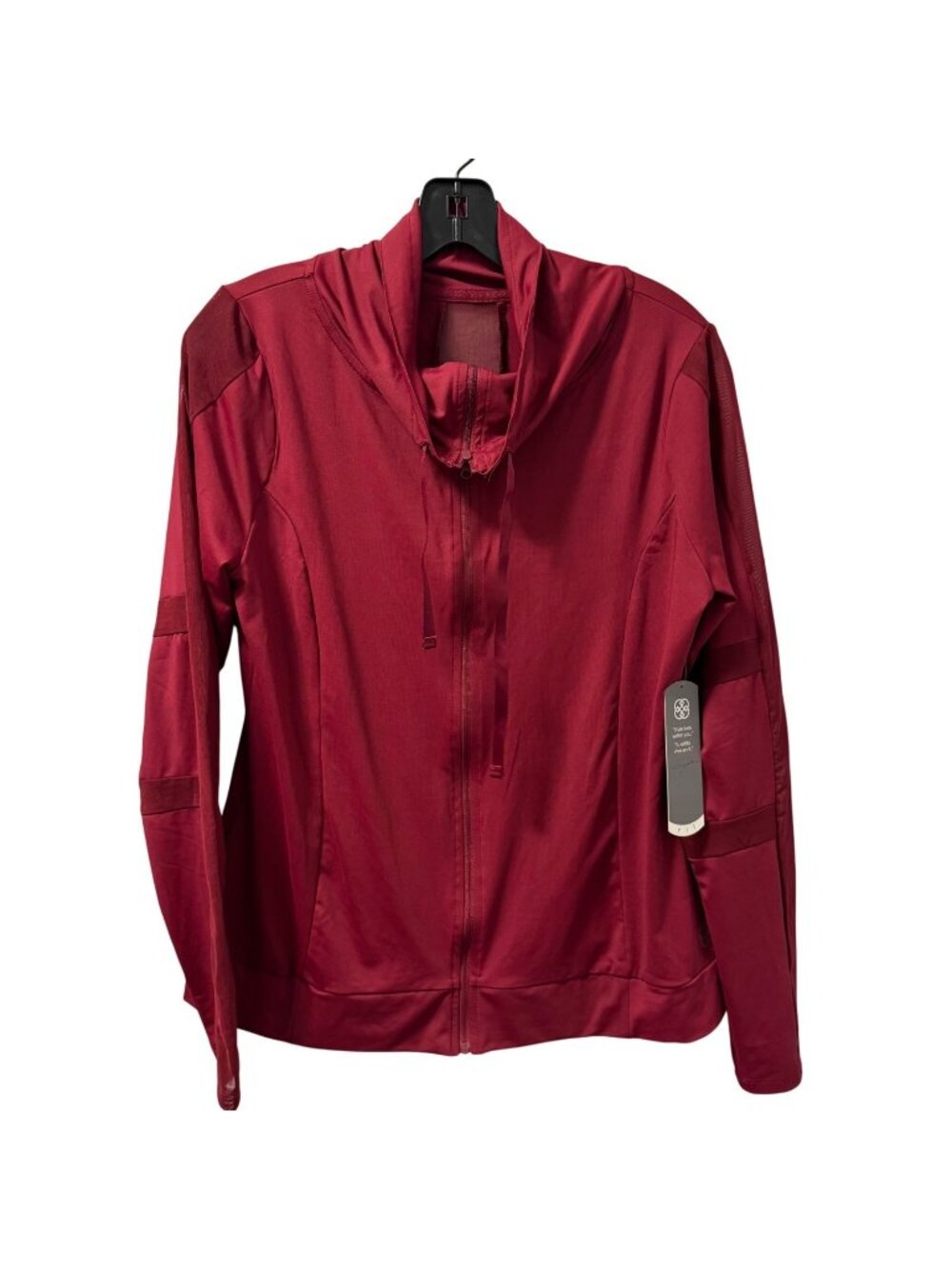 Daisy Fuentes Athletic Zip Up Jacket With Mesh Panels Activewear Sz M jacket. NW